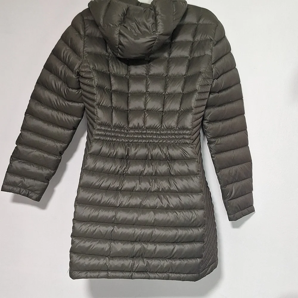 Calvin Klein Puffer Coat Packable Olive - Picture 7 of 11